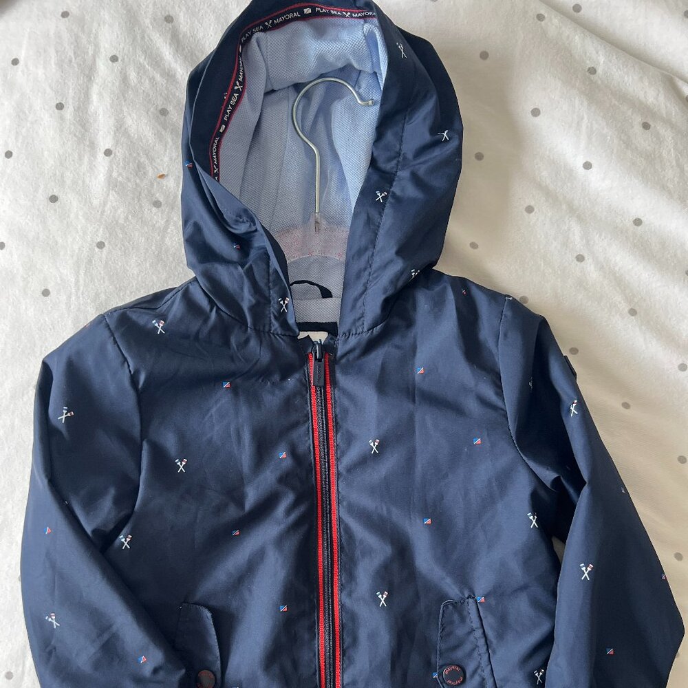 BRAND NEW - Mayoral - kids rain jacket summer spring - rowing size 24m